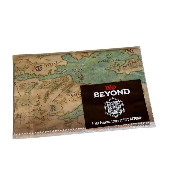 Dungeons And Dragons Honor Among Thieves Limited Edition Promo Map New & SEALED - Picture 1 of 3